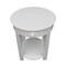 International Concepts Phillips Accent Table with Drawer, White OT08-2128 - alternate 6